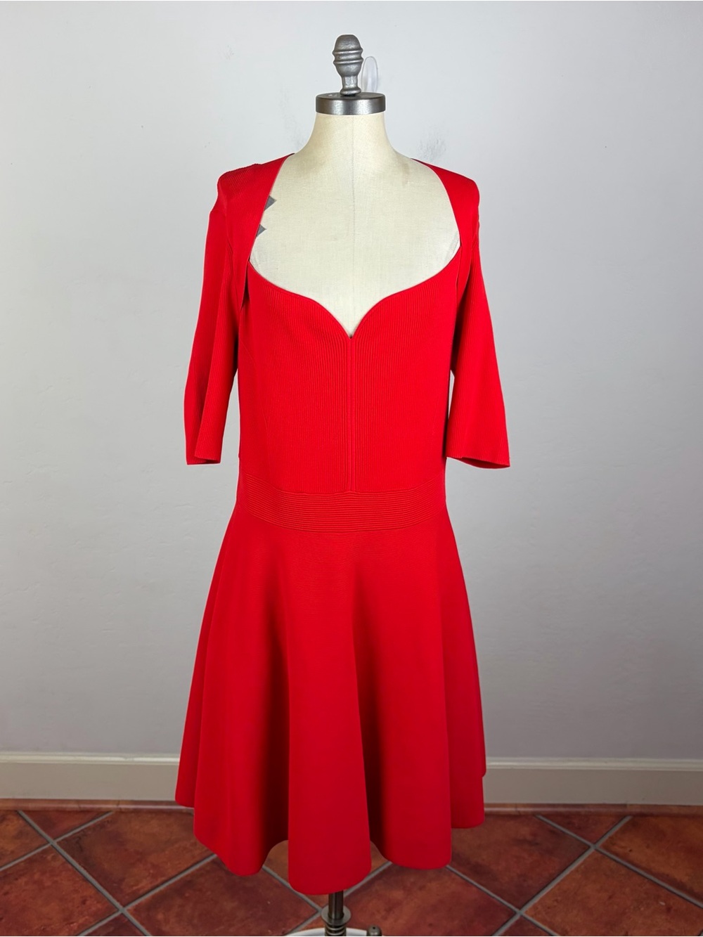 Ted Baker London Milly Flare Dress in Red